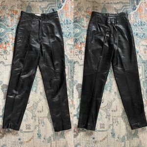 Vakko Leather Pant